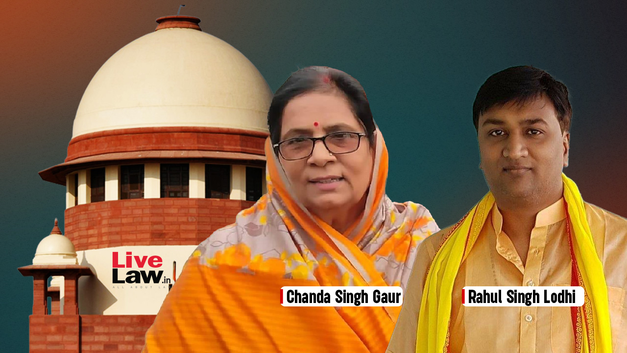 Supreme Court Issues Notice On Congress MLA Chanda Gaur's Plea Against MP HC's Refusal To Dismiss Election Petition Filed By BJP MP Rahul Lodhi