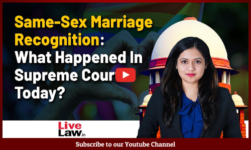 Same Sex Marriage Recognition What Happened In Supreme Court Today Video 7817
